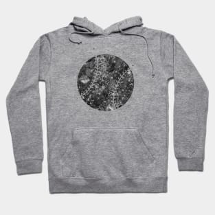 Baseball ball black and white Hoodie